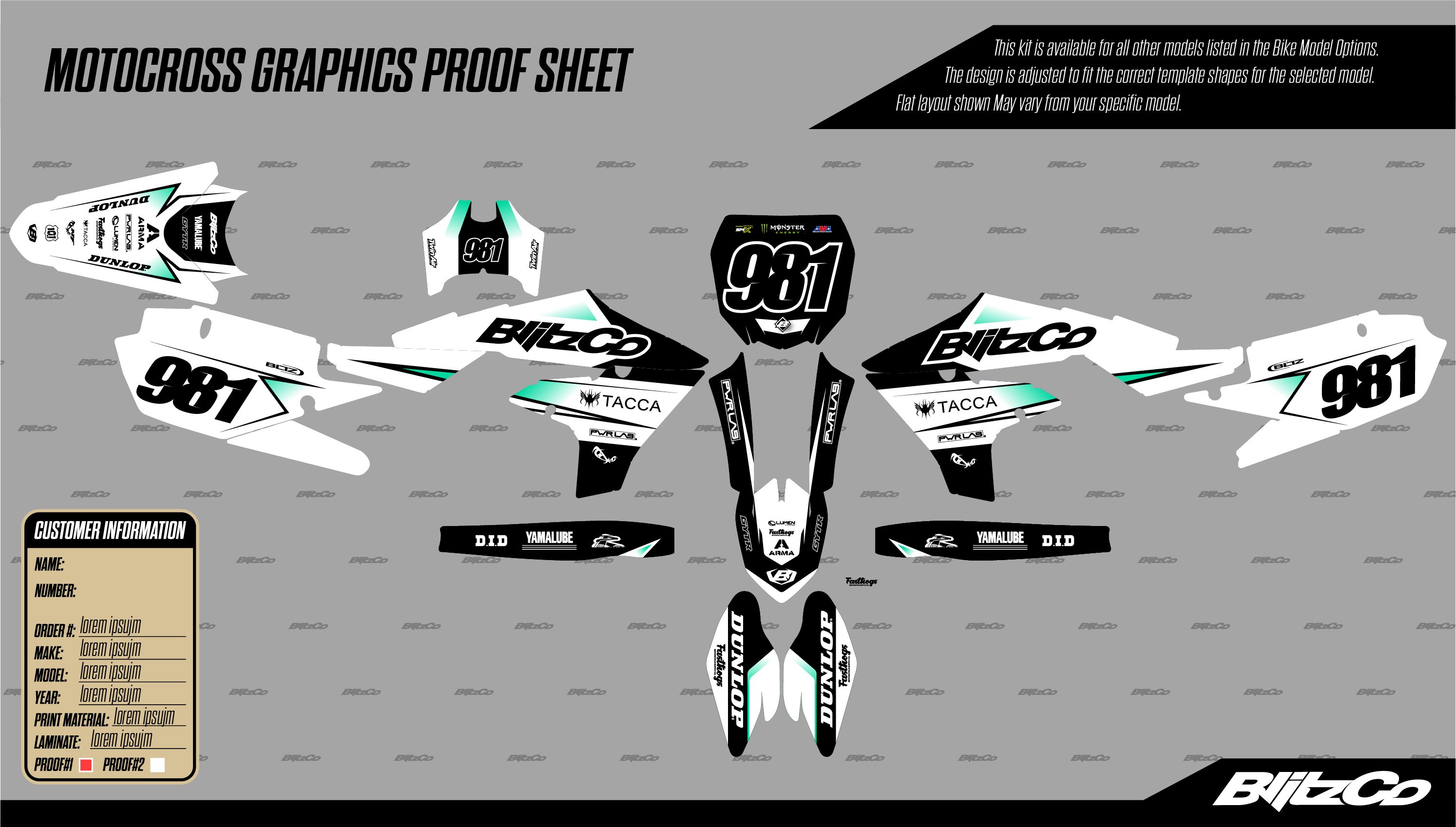 Yamaha Graphics Kit - 001