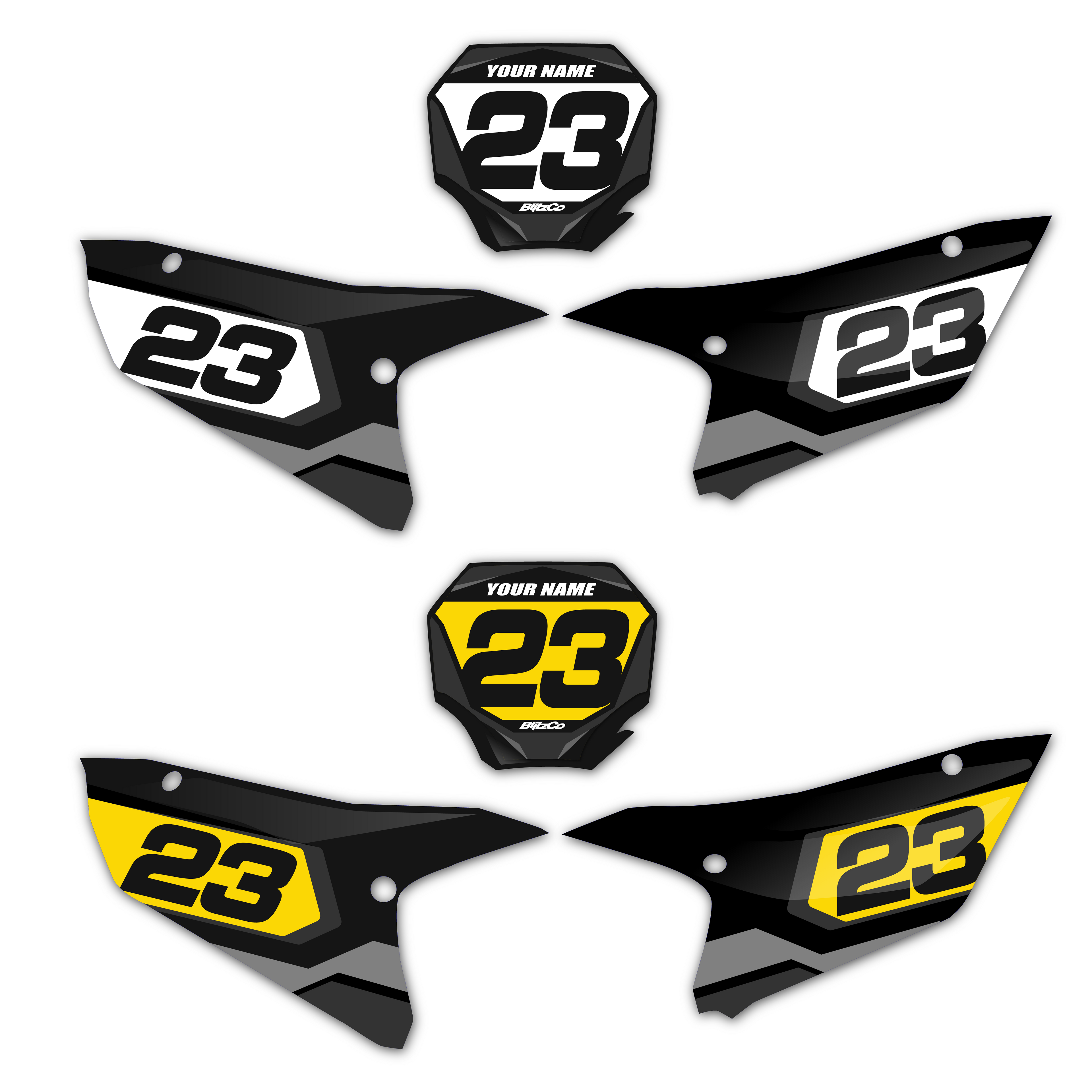 Yamaha Number Plates 005