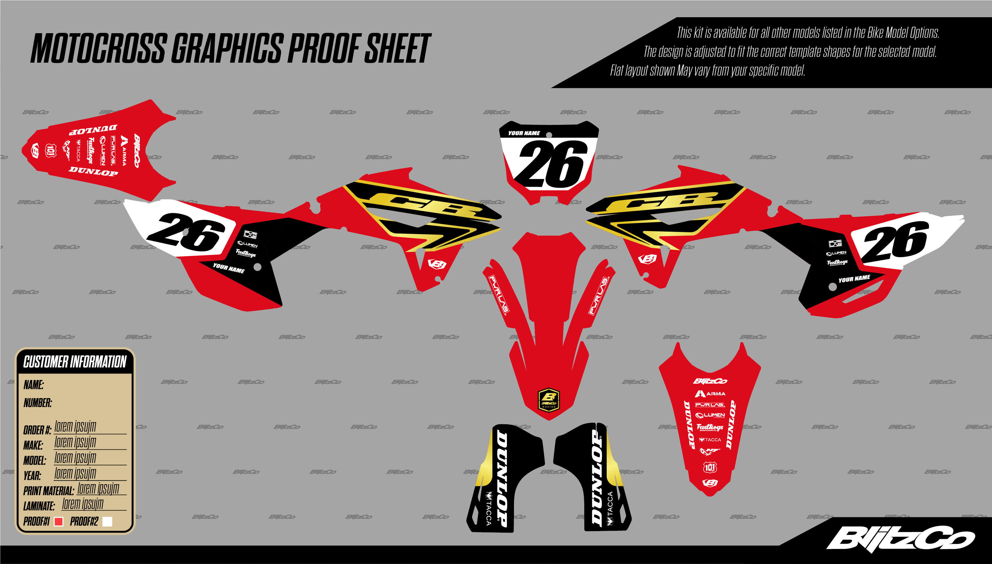 Honda Graphics Kit - 007
