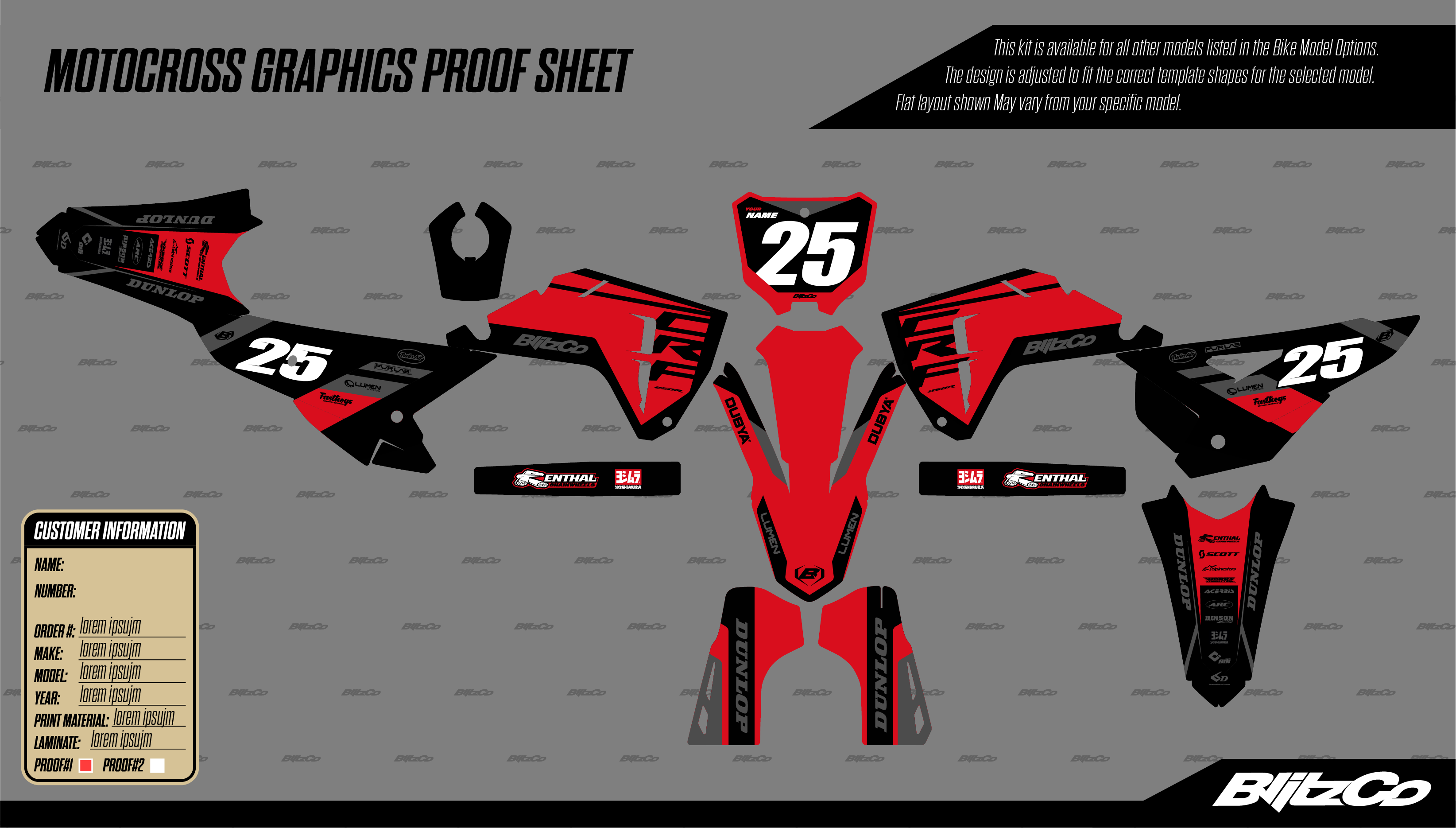 Honda Graphics Kit - 008