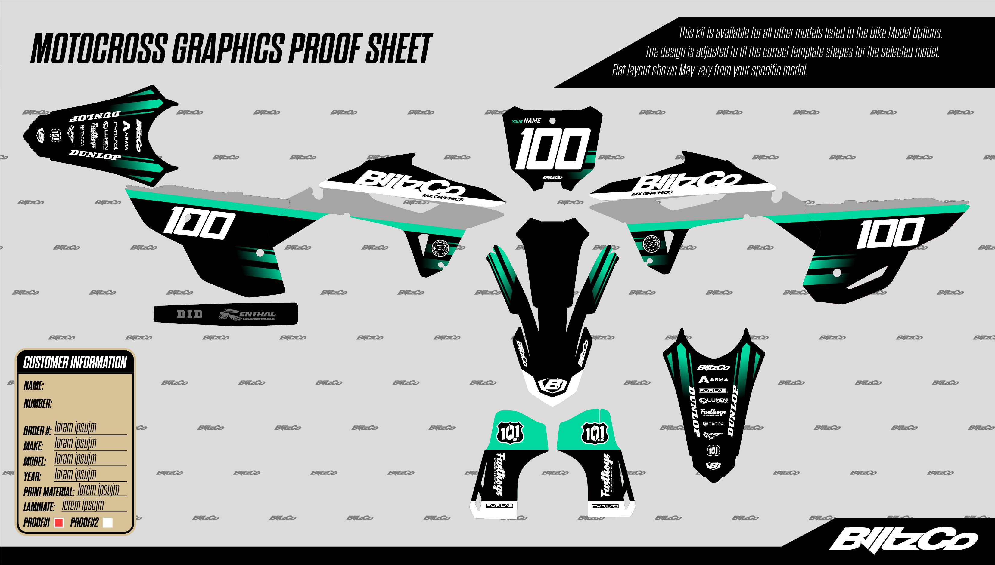 Honda Graphics Kit - 006