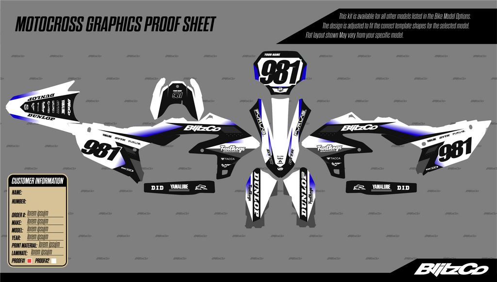 Yamaha Graphics Kit - 010