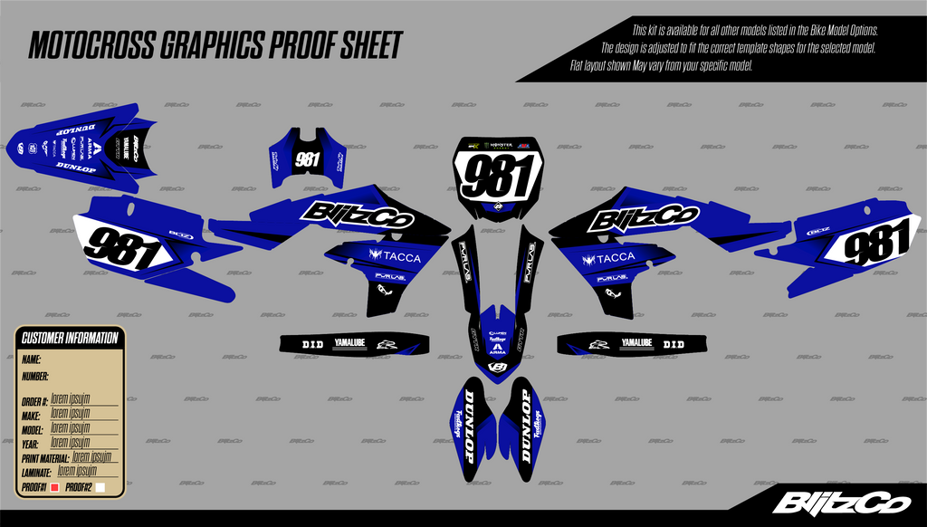 Yamaha Graphics Kit - 003