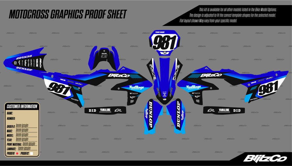 Yamaha Graphics Kit - 011