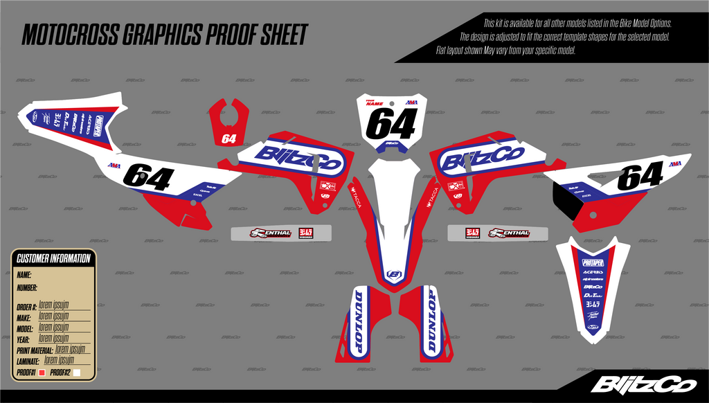 Honda Graphics Kit - 009