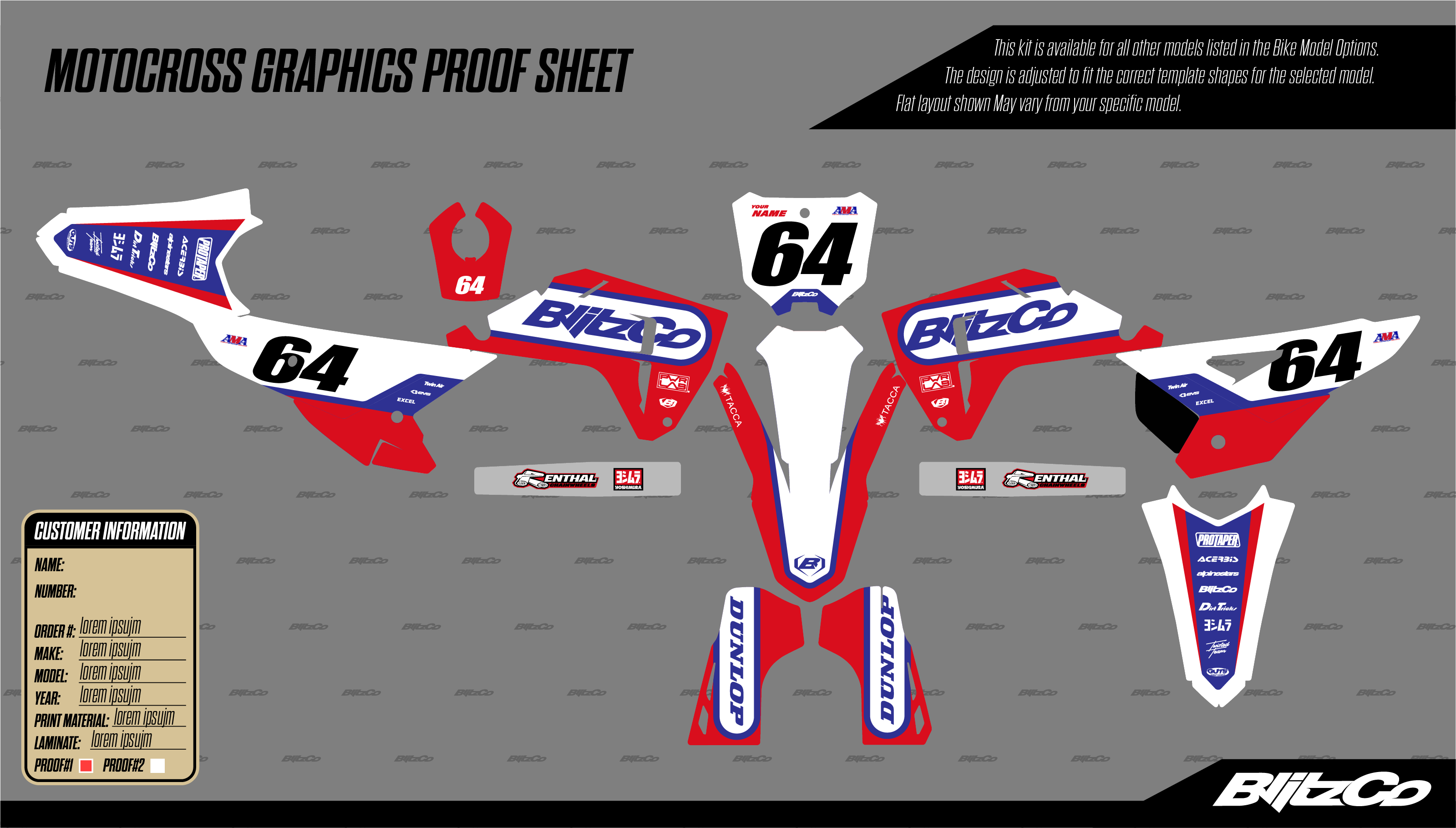 Honda Graphics Kit - 009