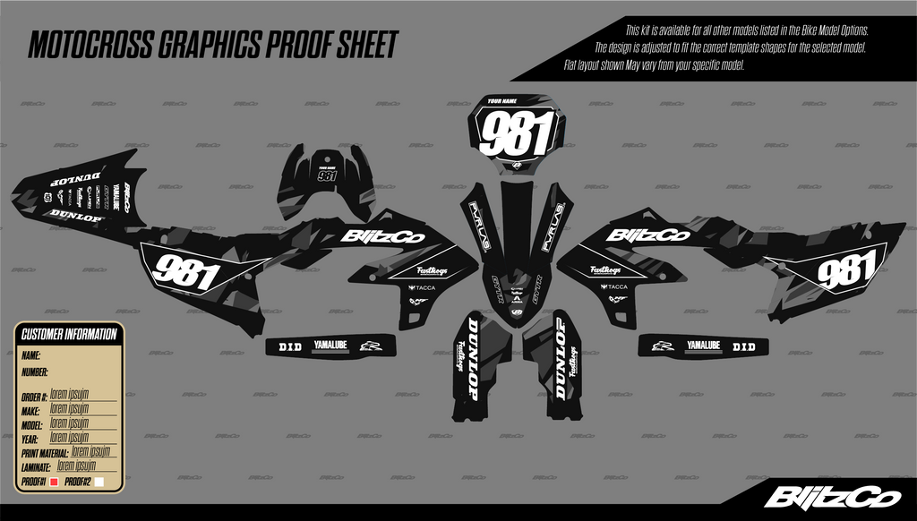 Yamaha Graphics Kit - 012