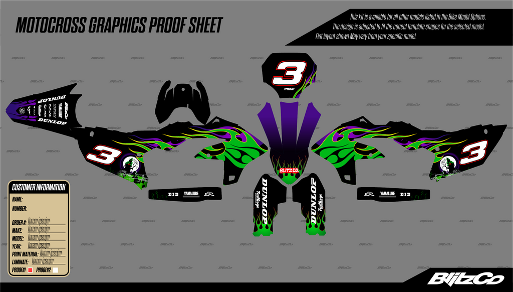 Yamaha Graphics Kit - 013