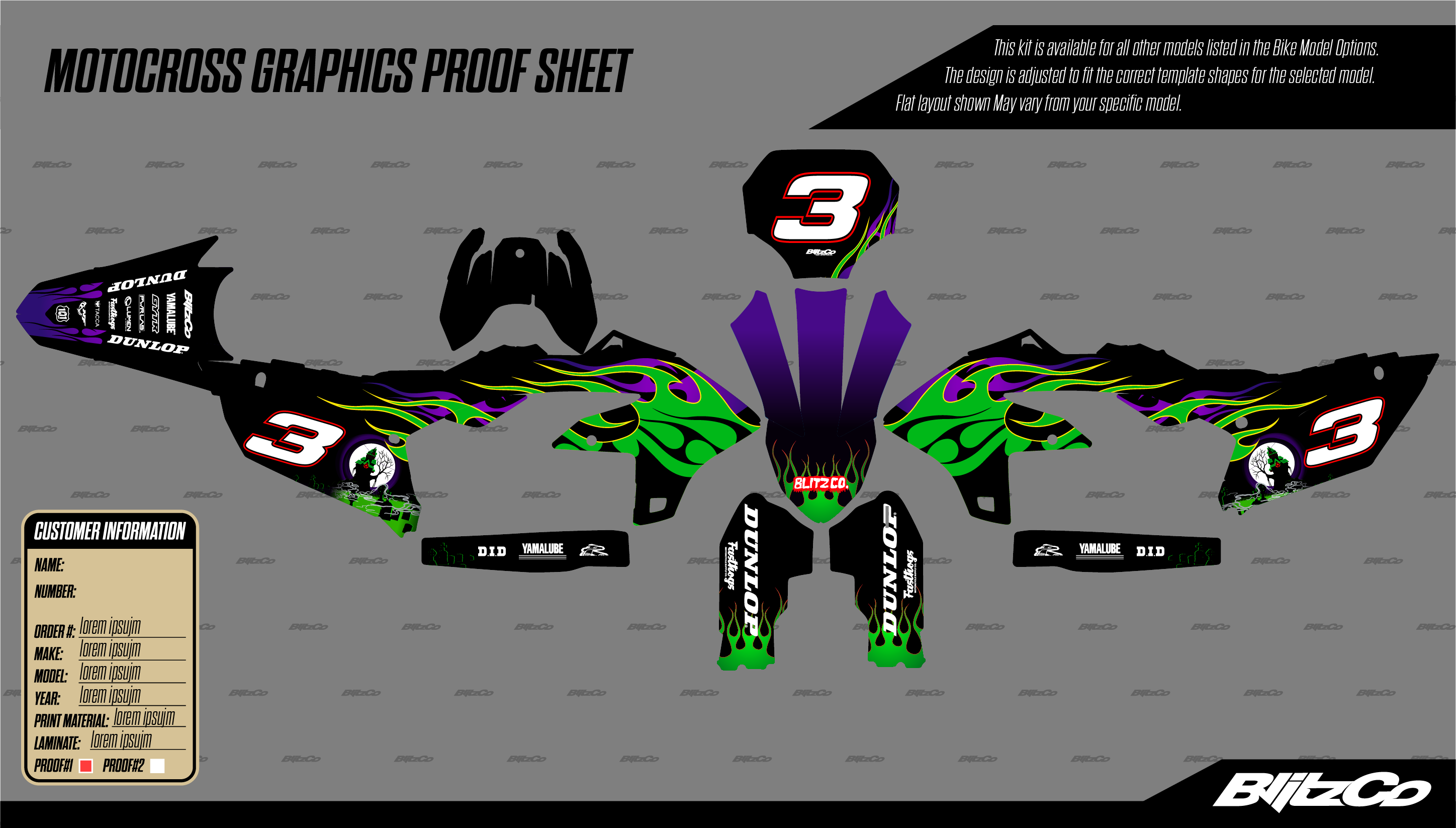 Yamaha Graphics Kit - 013