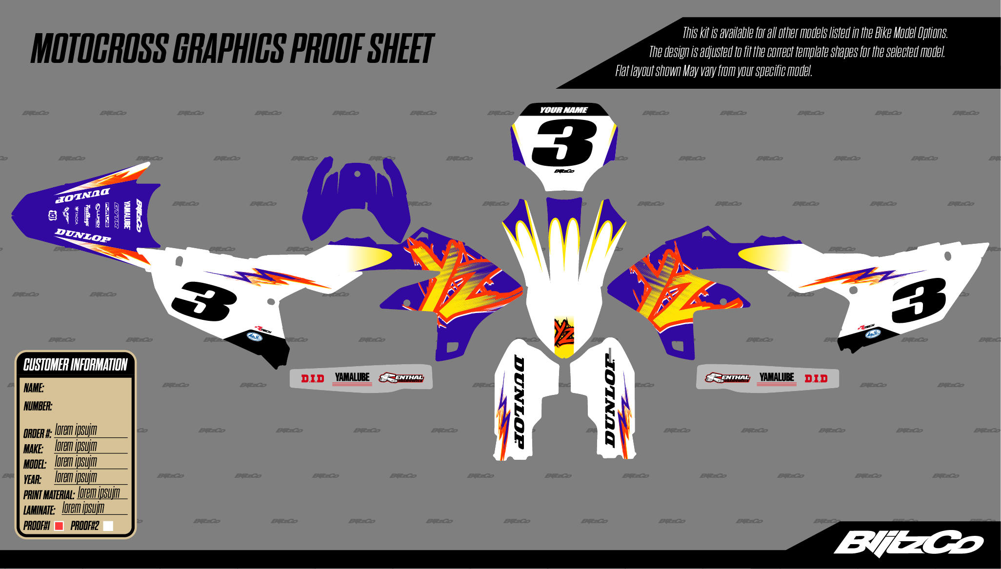 Yamaha Graphics Kit - 014