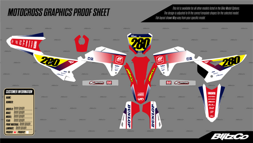 Honda Graphics Kit - 010