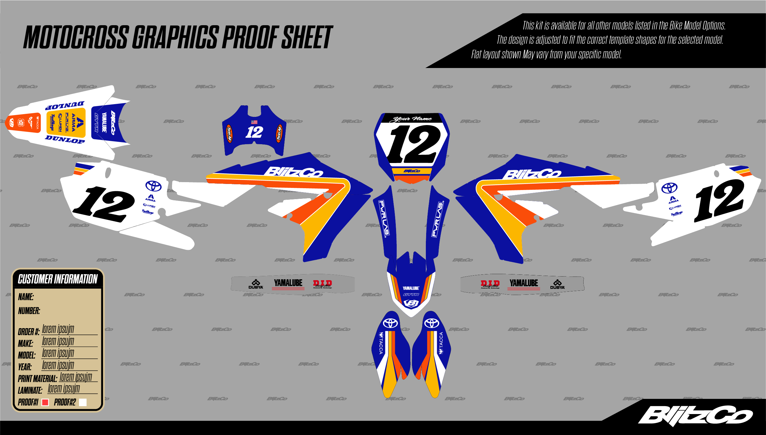 Yamaha Graphics Kit - 004