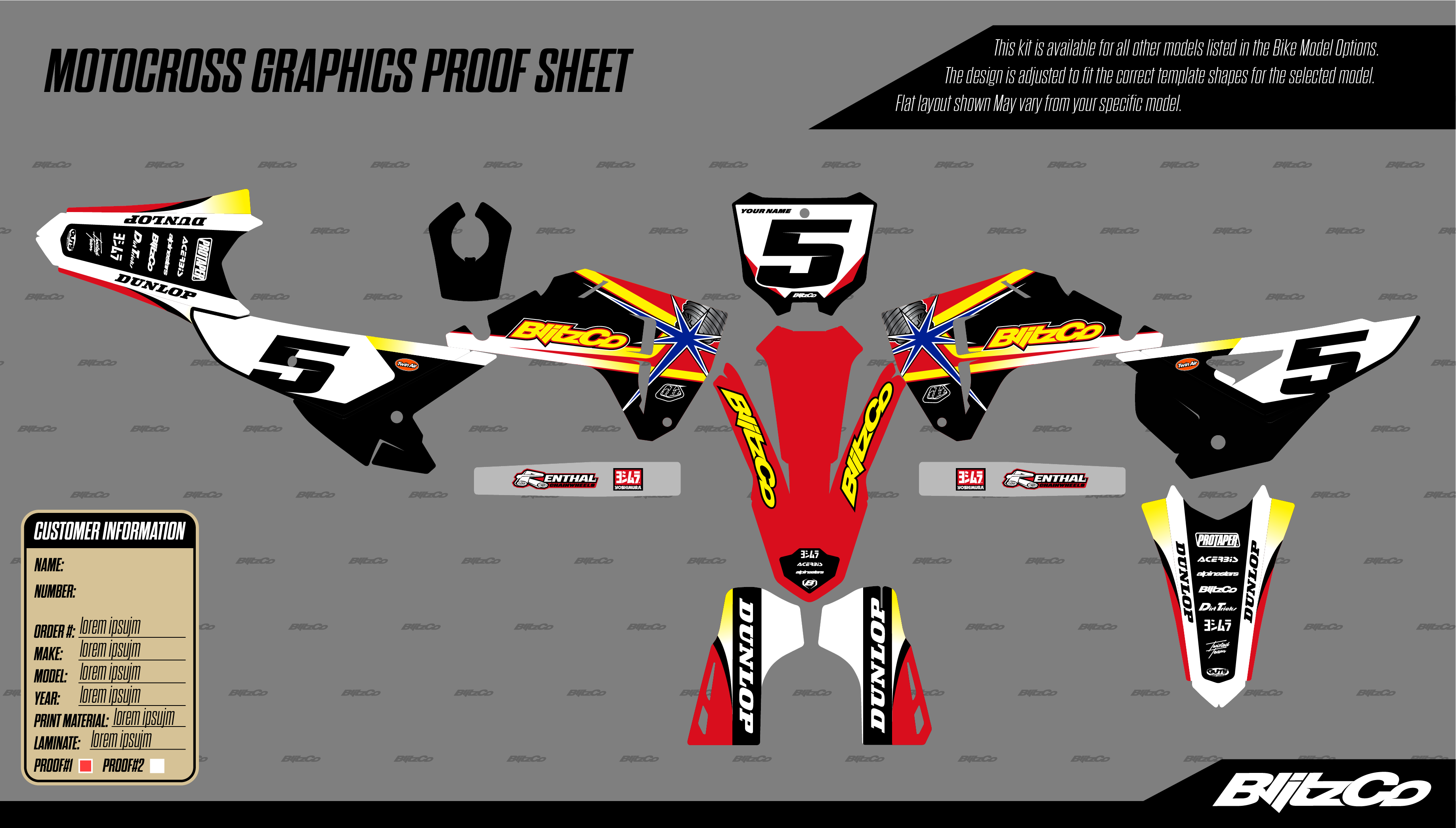 Honda Graphics Kit - 012
