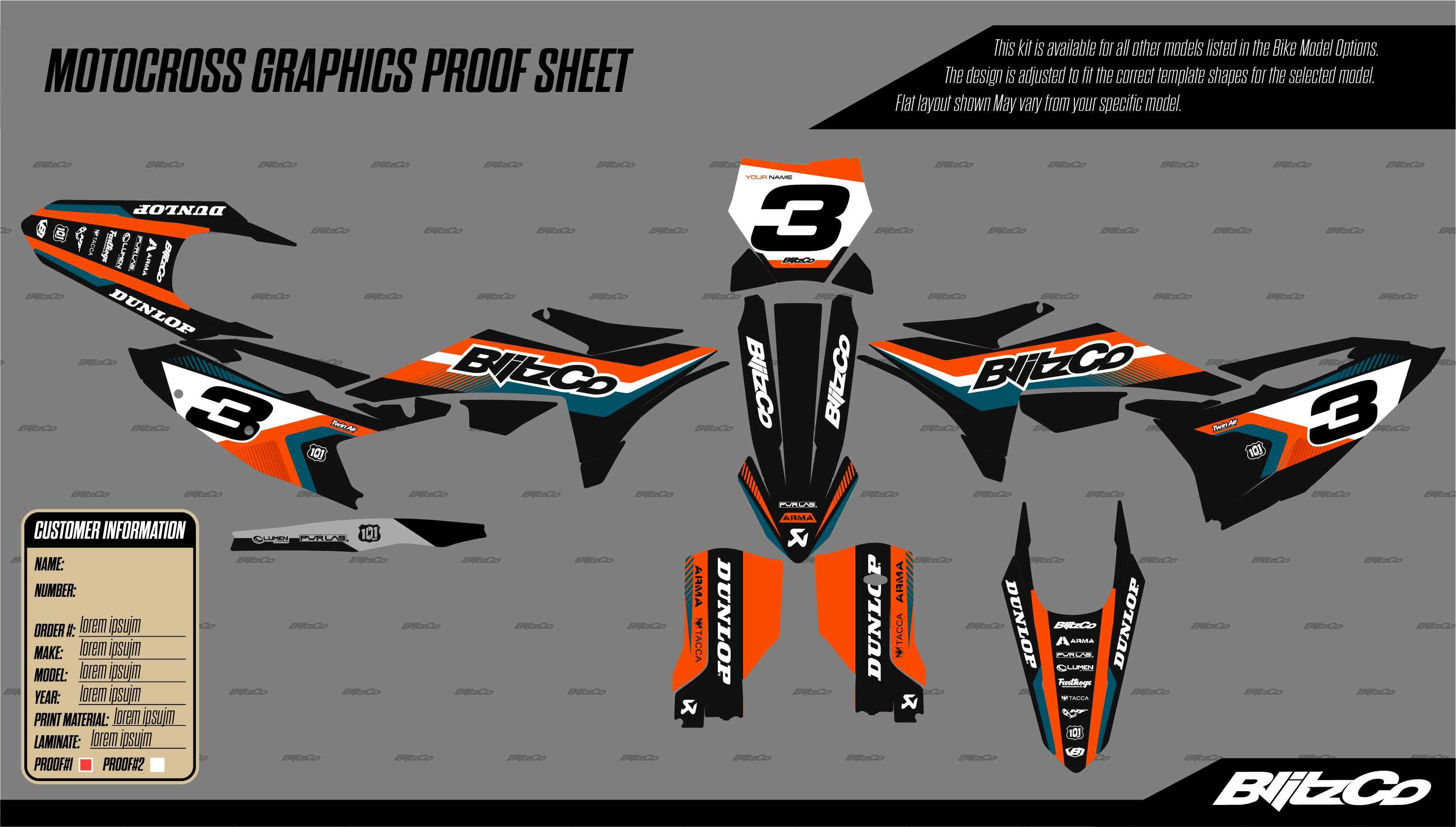 KTM Graphics Kit- 004