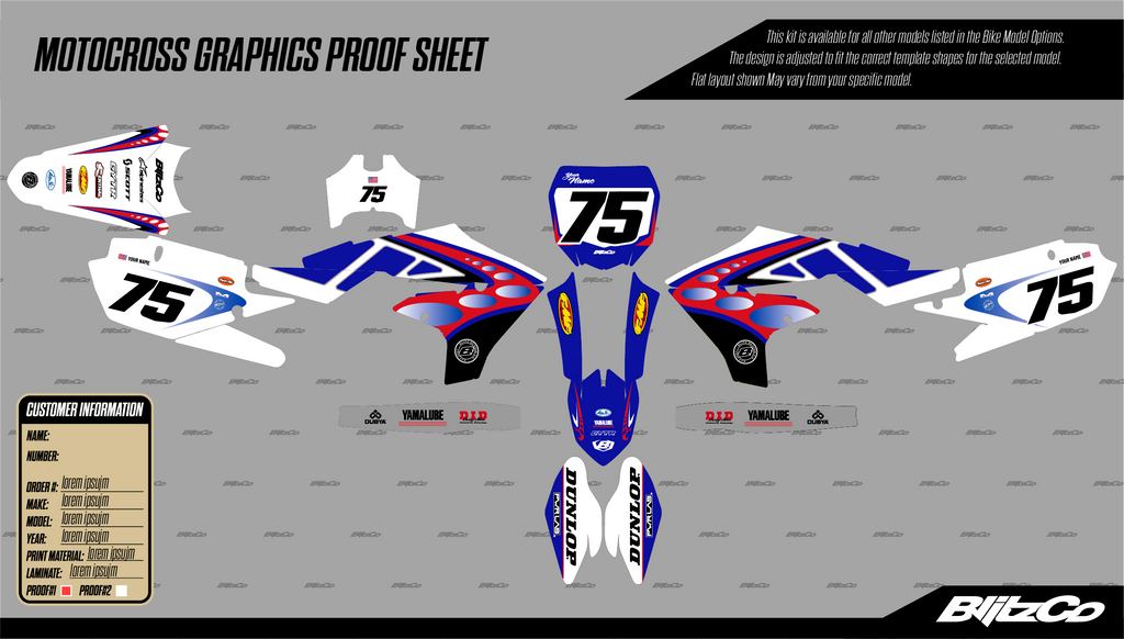 Yamaha Graphics Kit - 006