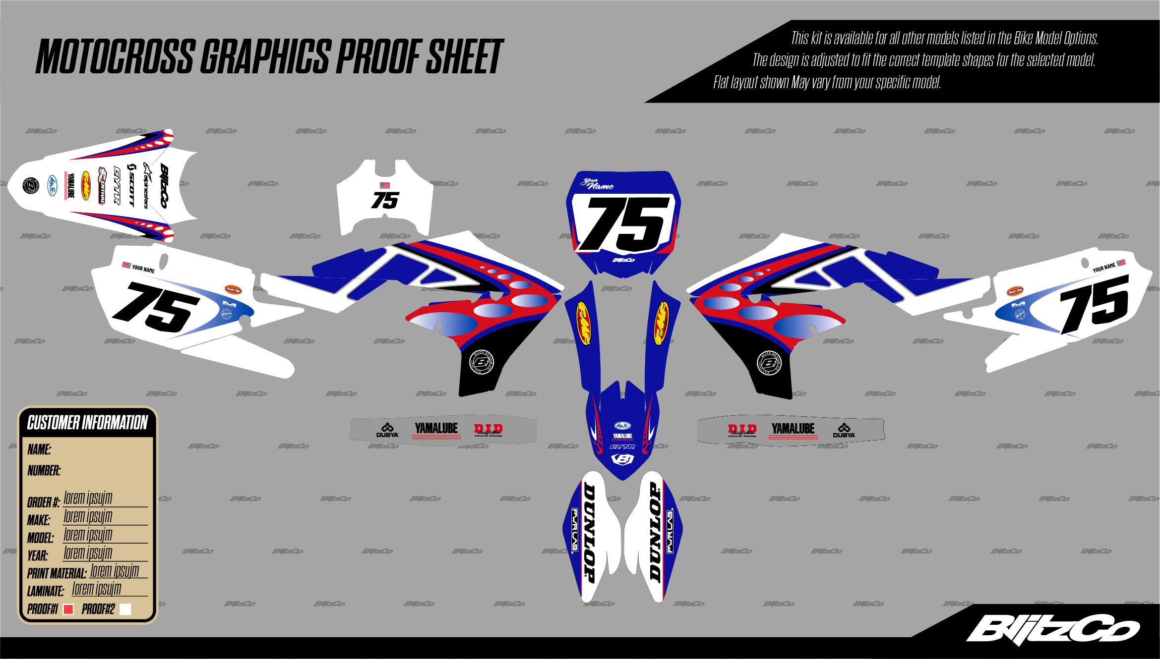 Yamaha Graphics Kit - 006