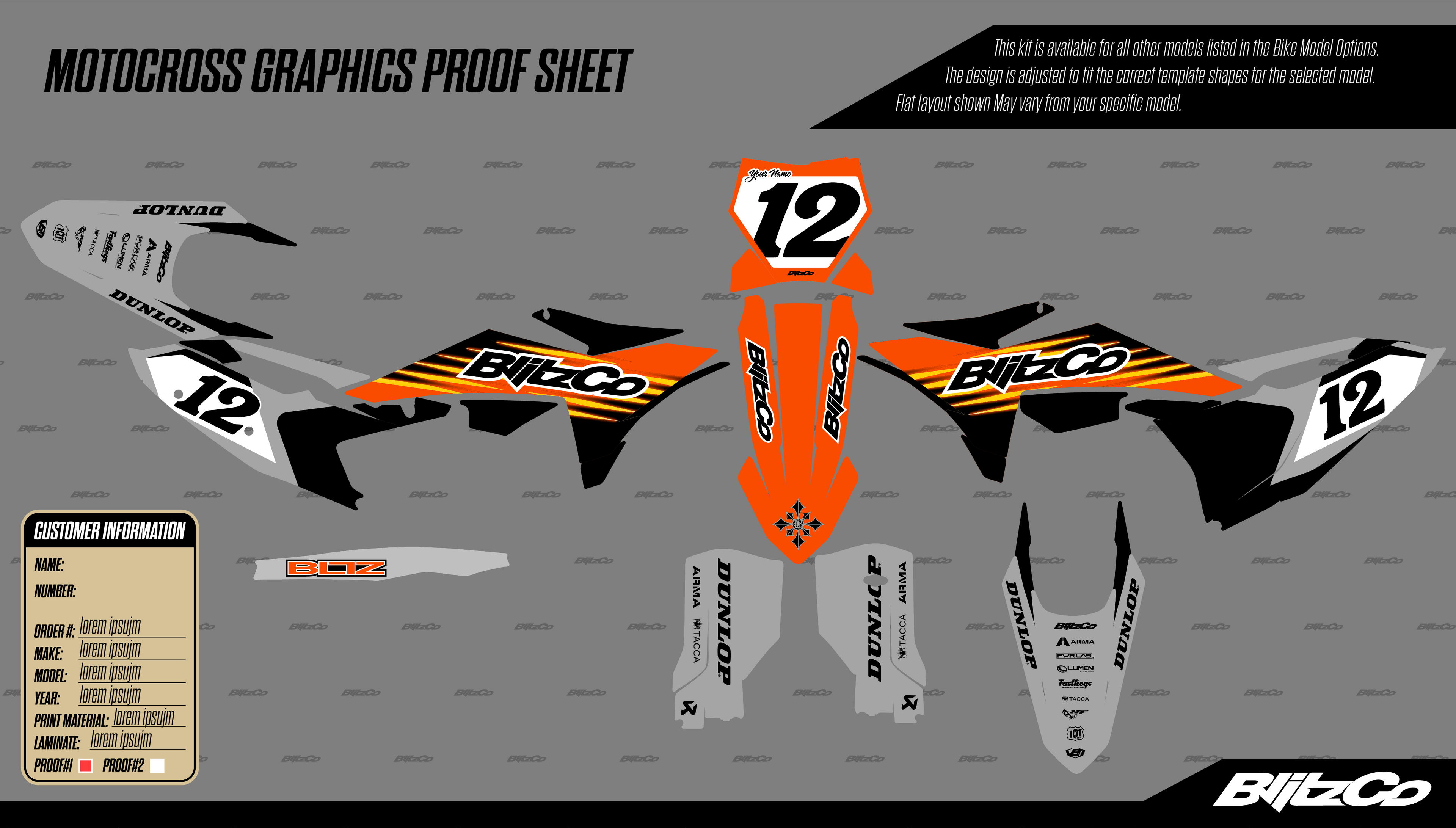 KTM Graphics Kit- 006
