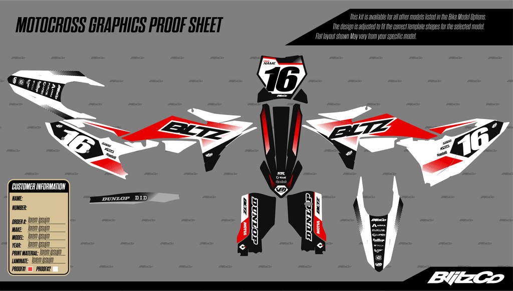 KTM Graphics Kit- 007
