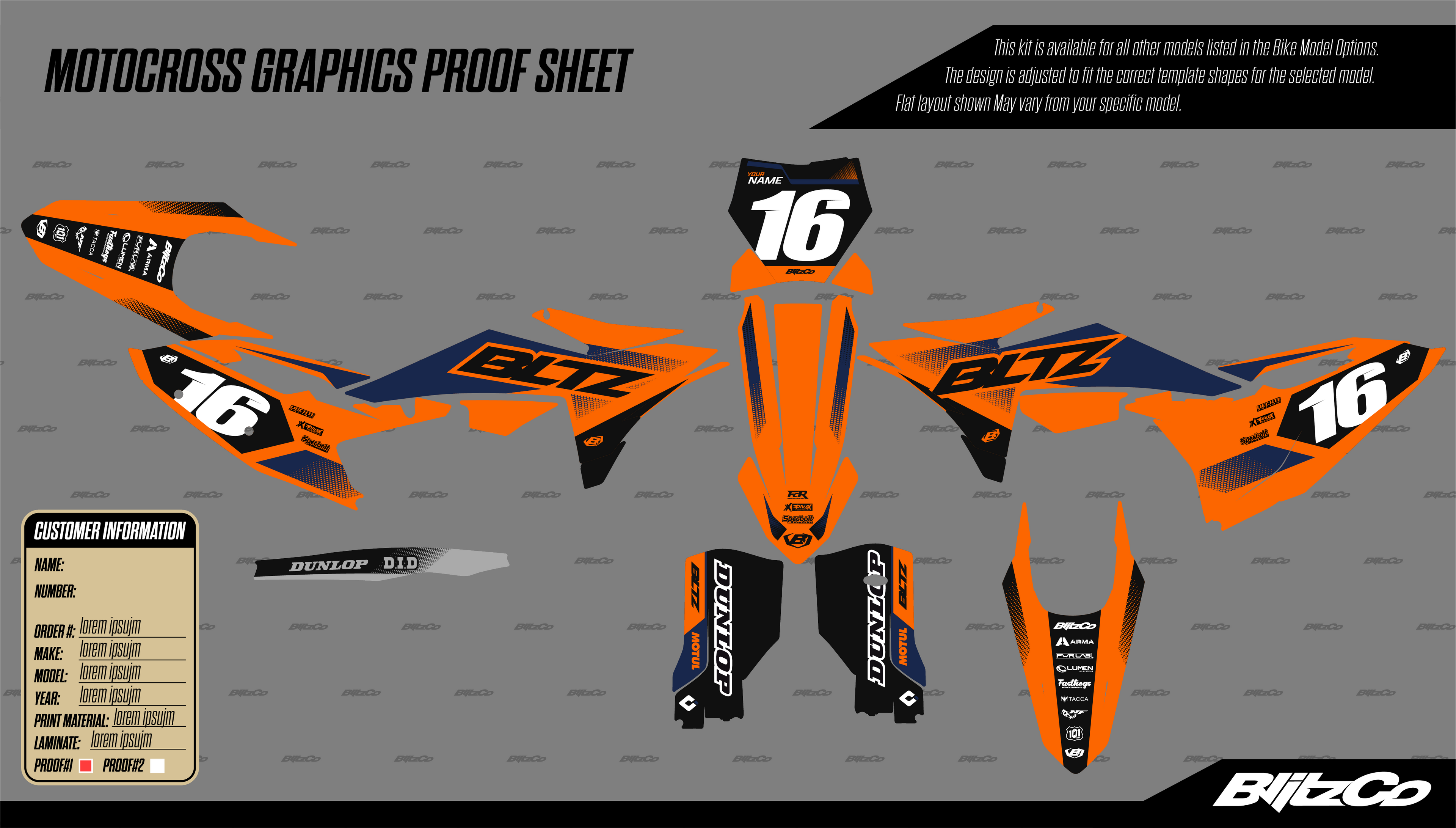 KTM Graphics Kit- 008