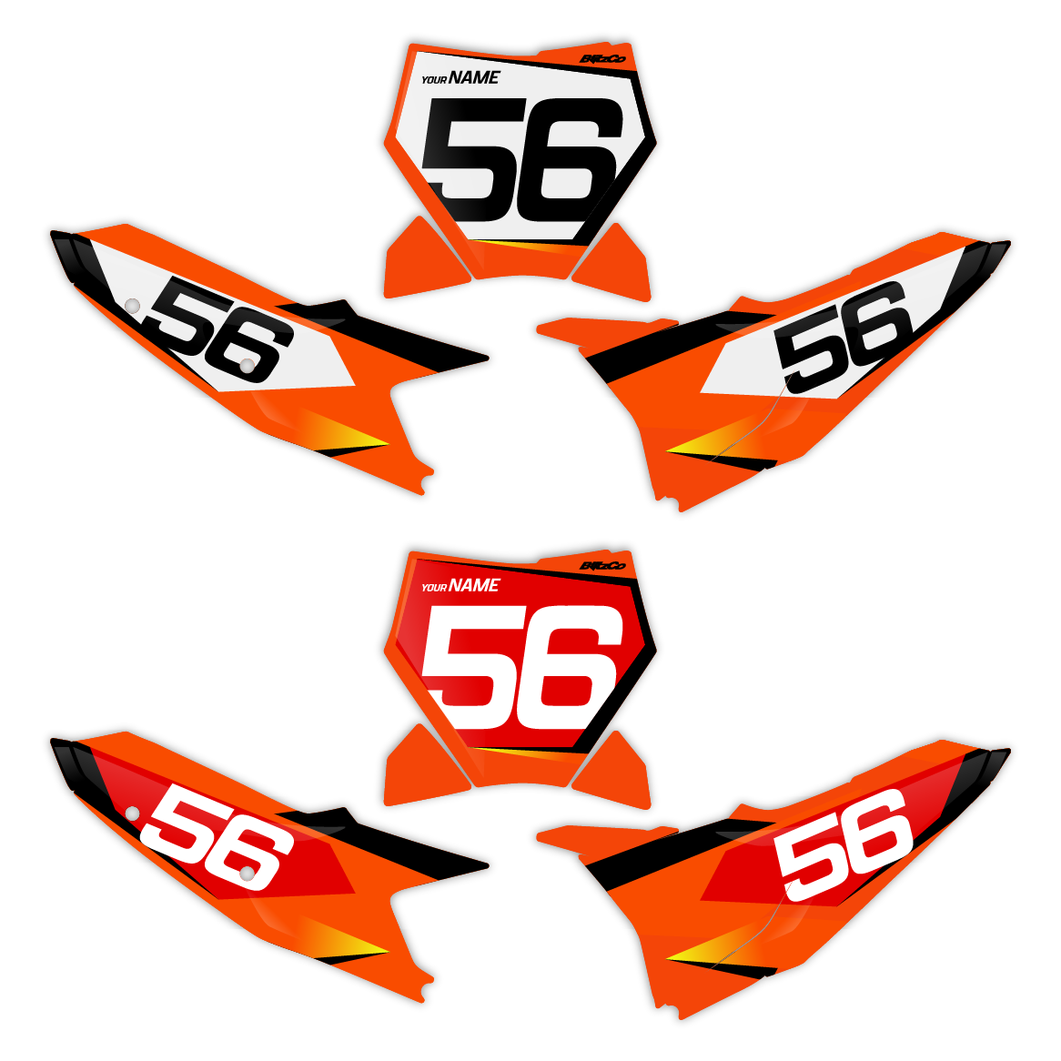 KTM Number Plates 002